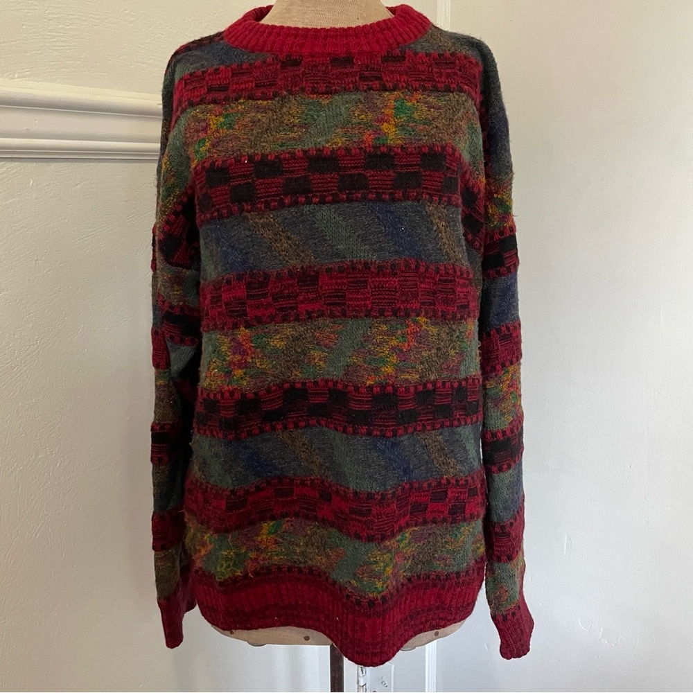 Sands Red Knit Sweater